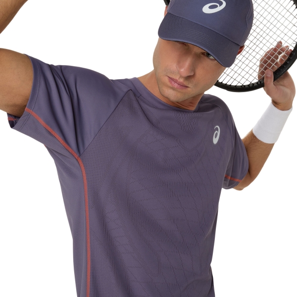 Asics Match Camiseta - Greyish Purple