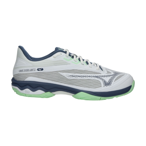 Mizuno Wave Exceed Light 2 All Court Women's Tennis Shoes White