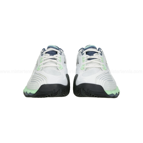 Mizuno Wave Enforce Tour 2 All Court - White/Neo Mint/Vintage Indigo