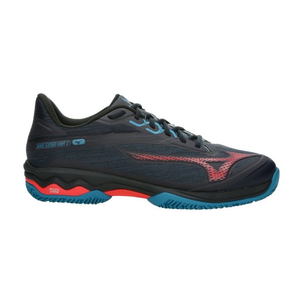 Calzado padel Mizuno Wave Exceed Light 2 Padel  Salute/Hibiscus/Enamel Blue 61GB232207