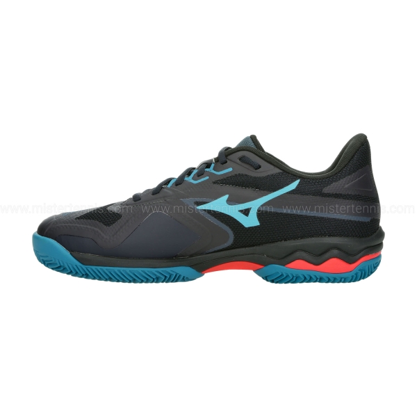 Mizuno Wave Exceed Light 2 Padel - Salute/Hibiscus/Enamel Blue