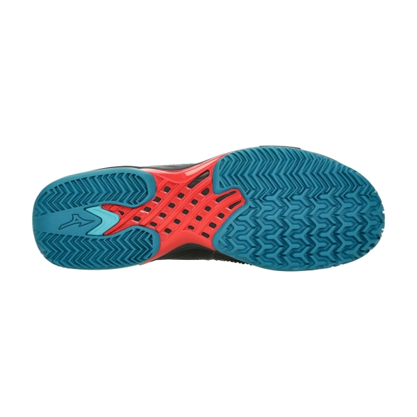 Mizuno Wave Exceed Tour 6 Padel - Salute/Hibiscus/Enamel Blue