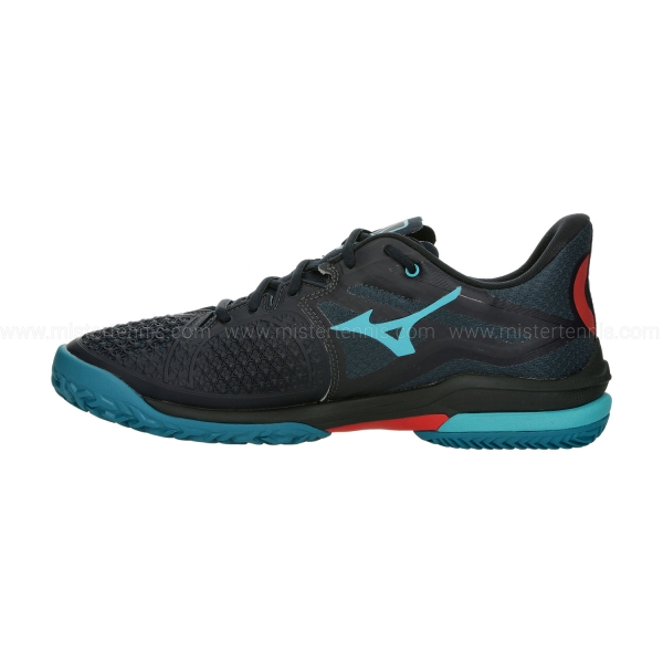 Mizuno Wave Exceed Tour 6 Padel - Salute/Hibiscus/Enamel Blue
