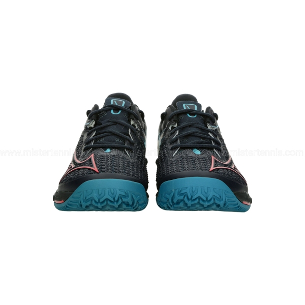 Mizuno Wave Exceed Tour 6 Padel - Salute/Hibiscus/Enamel Blue