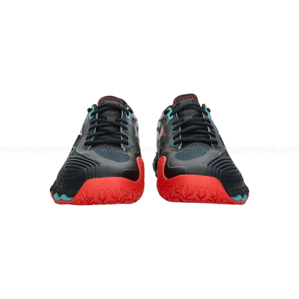 Mizuno Wave Enforce Tour 2 Padel - Salute/Hibiscus/Peacock Blue
