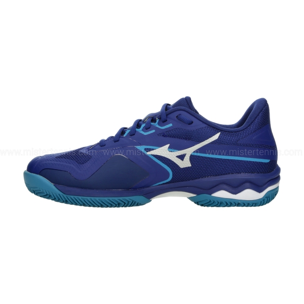 Mizuno Wave Exceed Light 2 Clay - Bellwether Blue/White/Fjord Blue