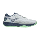 Mizuno Wave Enforce Court Clay - White/Vintage Indigo/Neo Mint
