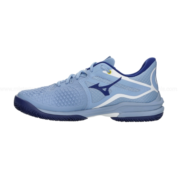 Mizuno Wave Exceed Tour 6 Clay - Bel Air Blue/Bellwether Blue/White