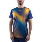Mizuno Frontier Shadow Graphic Maglietta - Bellwether Blue