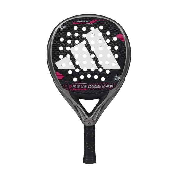 adidas Adipower Padel Racket adidas Adipower Carbon Light Padel  Silver/Pink AR1CA4U68