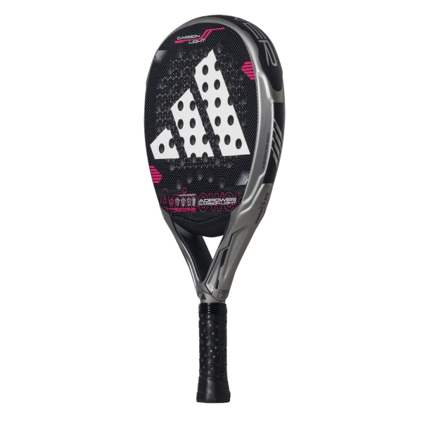 adidas Adipower Carbon Light Padel - Silver/Pink