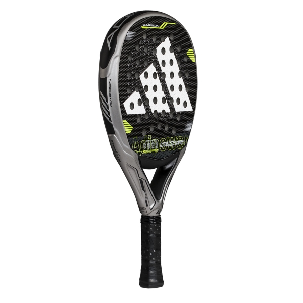adidas Adipower Carbon CTRL 3.4 Padel - Silver/Lime