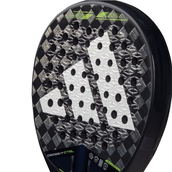 adidas Cross IT CTRL 3.4 Padel - Black/Lime
