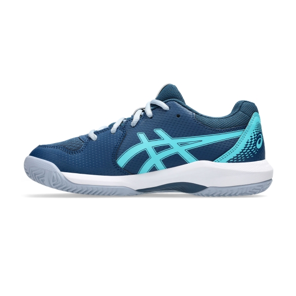 Asics Gel Dedicate 8 GS Padel Niños - Mako Blue/Grey Blue