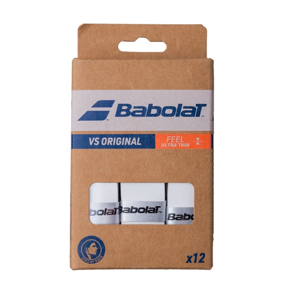 Overgrip Babolat VS Original Overgrip x 12  White 654015101