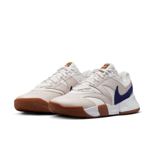 Nike Court Lite 4 HC - Summit White/Binary Blue/Light Bone