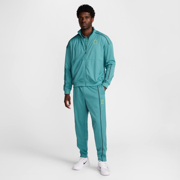 Nike Court Heritage Giacca - Mineral Teal/Faded Spruce