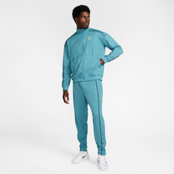 Nike Court Heritage Pantaloni - Mineral Teal/Faded Spruce