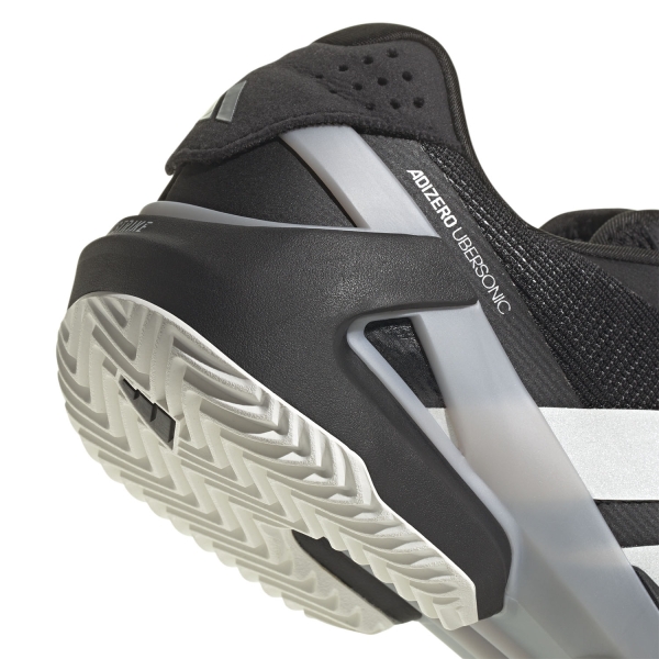 adidas adizero Ubersonic 5 Clay - Core Black/Zero Metal/Grey Two