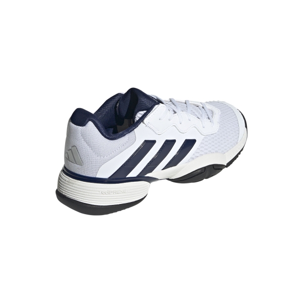 adidas Barricade Bambini - Cloud White/Dark Blue/Core Black