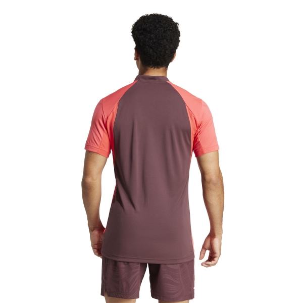 adidas FreeLift Pro Polo - Semi Lucid Red
