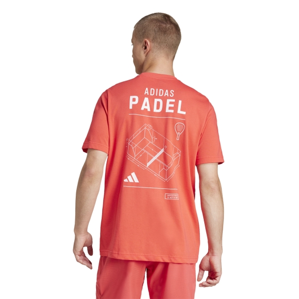 adidas Graphic Logo Maglietta - Semi Lucid Red