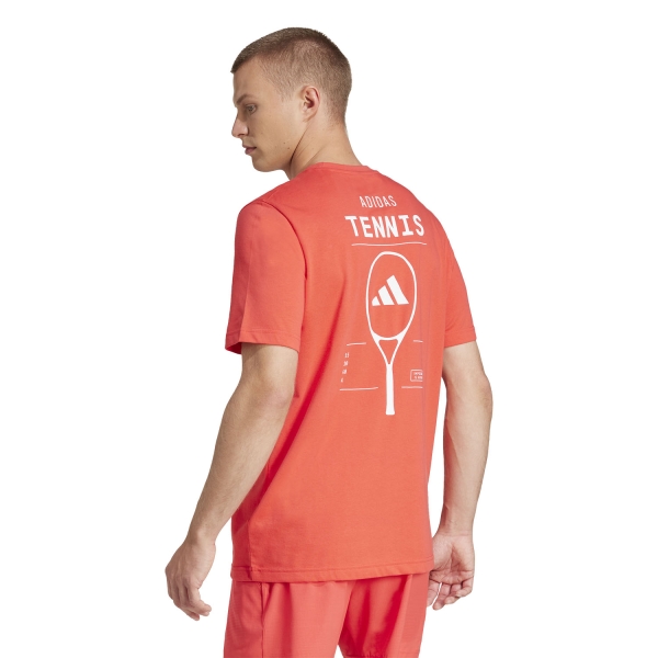 adidas Cat Maglietta - Semi Lucid Red