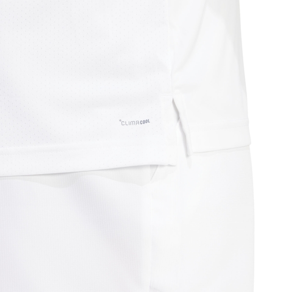 adidas Club Climacool Logo Maglietta - White