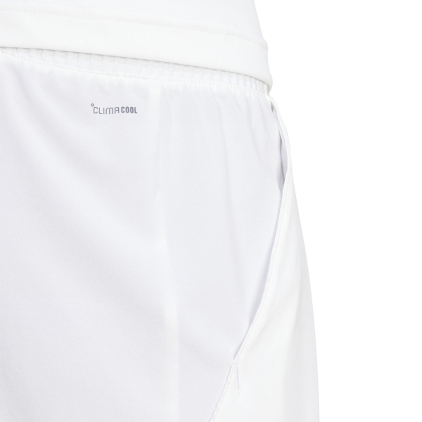 adidas Club Climacool Logo 7in Pantaloncini - White