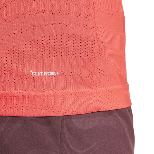 adidas Pro Climacool+ Maglietta - Semi Lucid Red