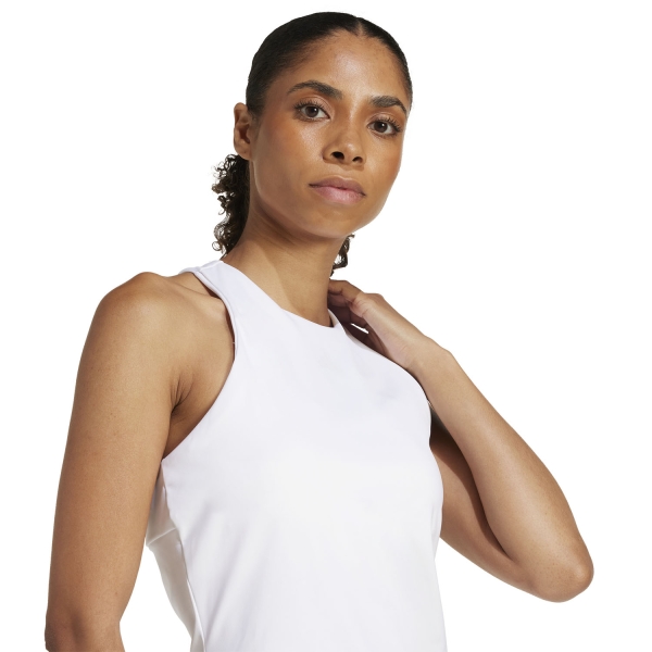 adidas CLIMACOOL Y Canotta - White