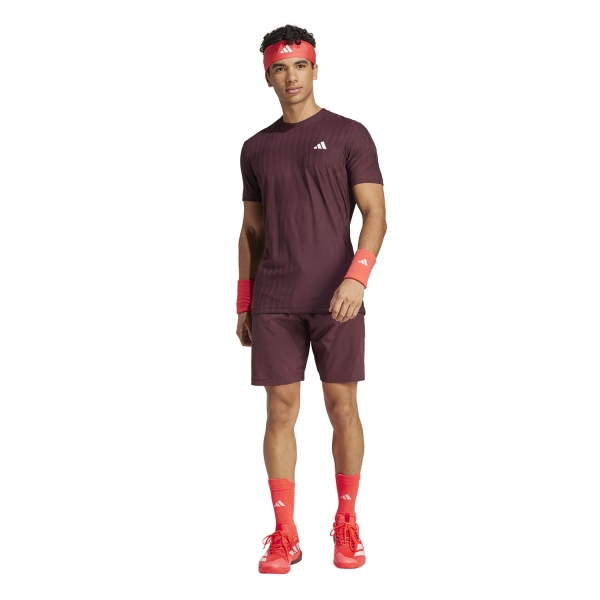 adidas Climacool+ AIRCHILL FreeLift T-Shirt - Aurora Ruby