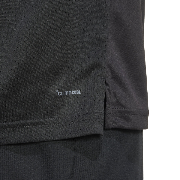 adidas Club Climacool Logo Maglietta - Black