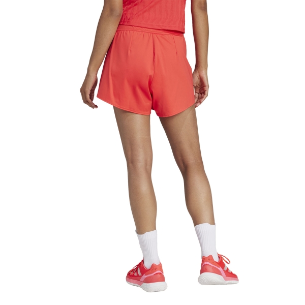 adidas Match Logo 3in Shorts - Semi Lucid Red