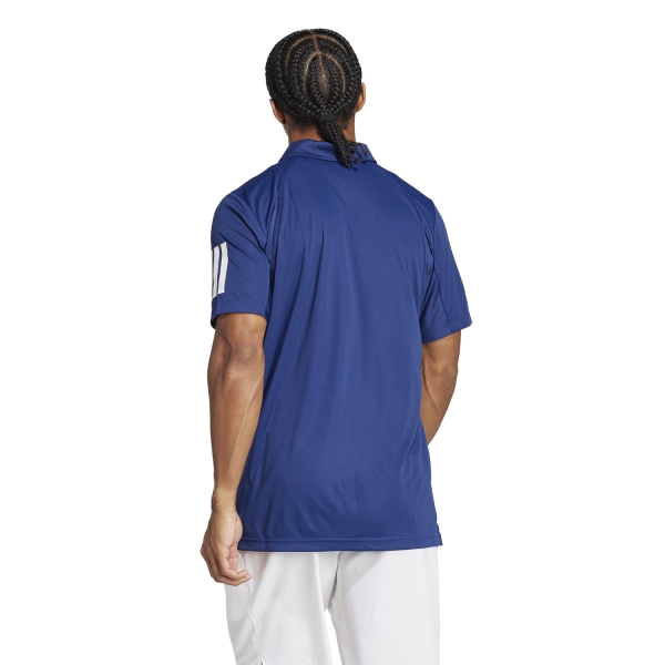 adidas 3 Stripes Club Polo - Dark Blue