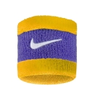 Nike Swoosh Small Wristbands - University Gold/Court Purple
