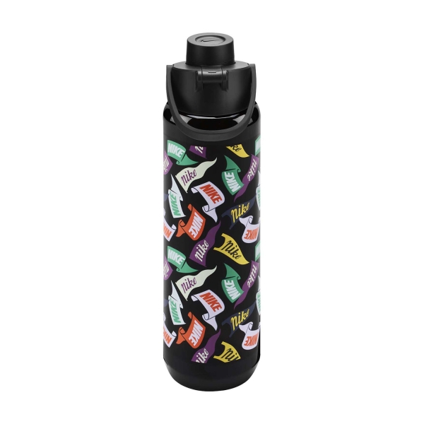 Accessori Vari Nike Renew Recharge Chug Graphic 700 ml Borraccia  Black/Laser Orange/Bold Berry N.100.7637.047.24