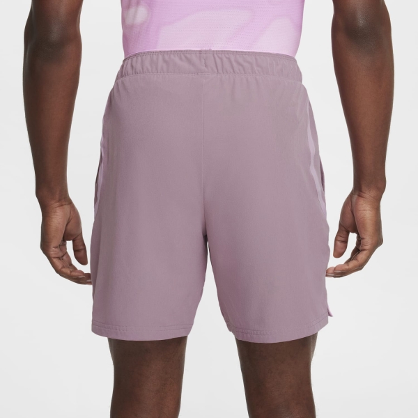 Nike Court Advantage 7in Shorts - Plum Dust/Beyond Pink/White