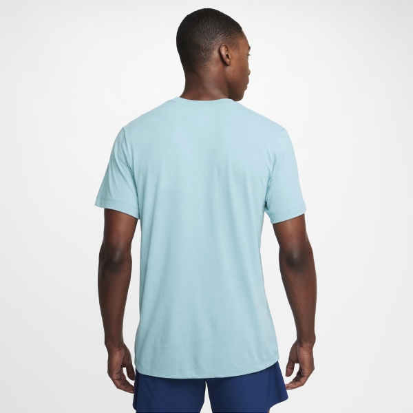 Nike Court Dri-FIT Rafa T-Shirt - Denim Turquoise