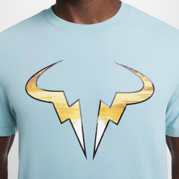 Nike Court Dri-FIT Rafa T-Shirt - Denim Turquoise