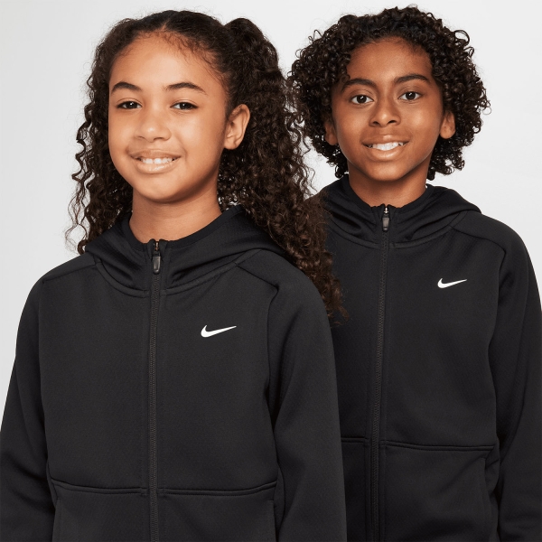 Nike Therma-FIT Sudadera Niños - Black/White