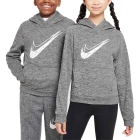 Nike Therma-FIT Repel Sudadera Niños - Black/Light Smoke Grey/Heather/White
