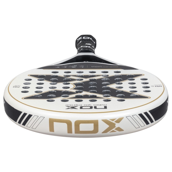 NOX Equation Advanced 2025 Padel - White/Black