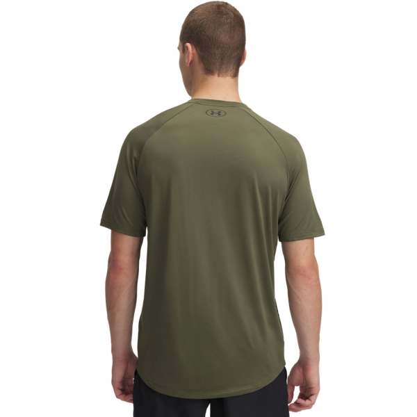 Under Armour Tech Fade Maglietta - Marine Od Green/Black