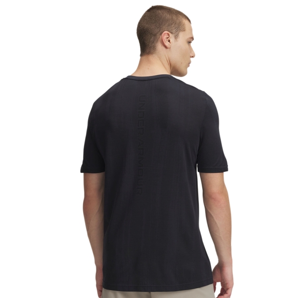 Under Armour Vanish Seamless Novelty Camiseta - Black/White