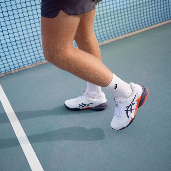 Asics Court FF 3 - White/Greyish Purple