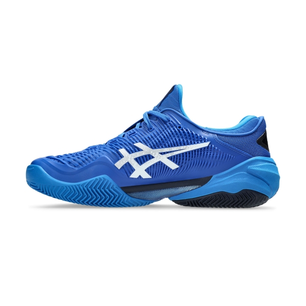Asics Court FF 3 Novak Clay - Tuna Blue/Pure Silver