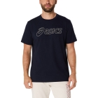 Asics Logo Maglietta - Midnight/Birch