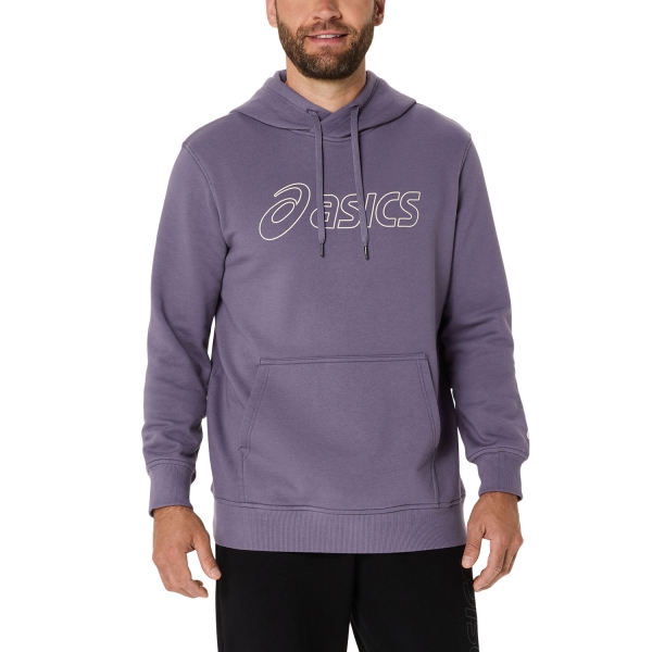 Men's Tennis Shirts and Hoodies Asics Logo OTH Hoodie  Greyish Purple/Birch 2031E187500