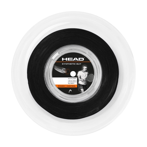Multifilament String Head Synthetic Gut 1.30 200 m Reel  Black 281311 16BK